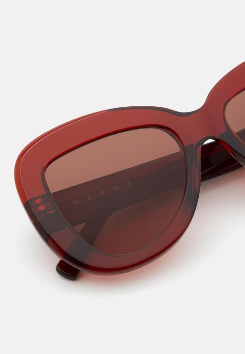 Actual product image Marni Sunglasses MGZ CRYSTAL BORDEAUX