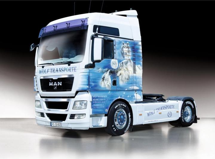 Produktbild Italeri Man Tgx XXL "Wolf Transporte"
