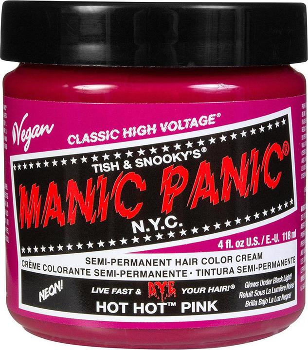 Skybound Hot Hot Pink Classic Creme Vegan Cruelty Free Pink Semi Permanent Hair Dye 118ml (Hot Hot Pink)