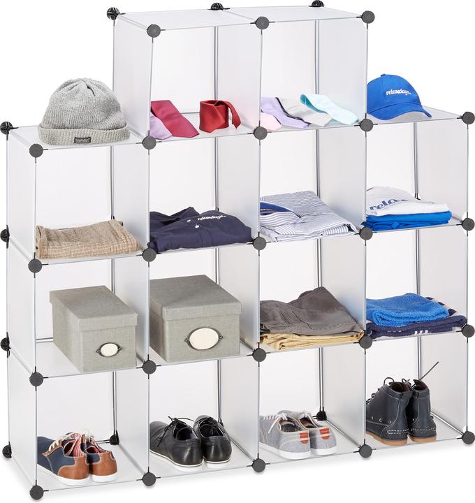 Immagine prodotto Relaxdays Scaffale a incastro con 15 scomparti