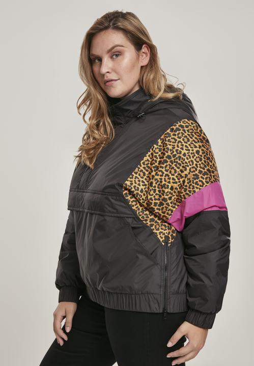 Actual product image Urban Classics Ladies AOP Mixed Pull Over Jacket (XS)
