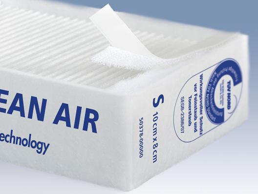 Actual product image tesa Fine dust filter S, 100x80mm