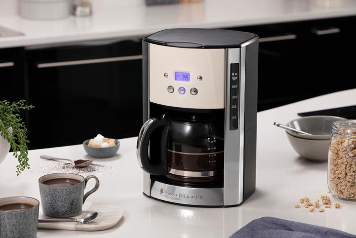 Actual product image Russell Hobbs Filter coffee maker Luna Stone Silver / Stone Gray (EU plug)