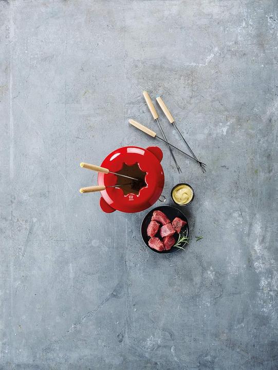 Produktbild Beka Fondue-Set 'Arome' 10-teilig (Fondue Chinoise, Käsefondue, Fondue Bourguignonne, Schokoladenfondue)