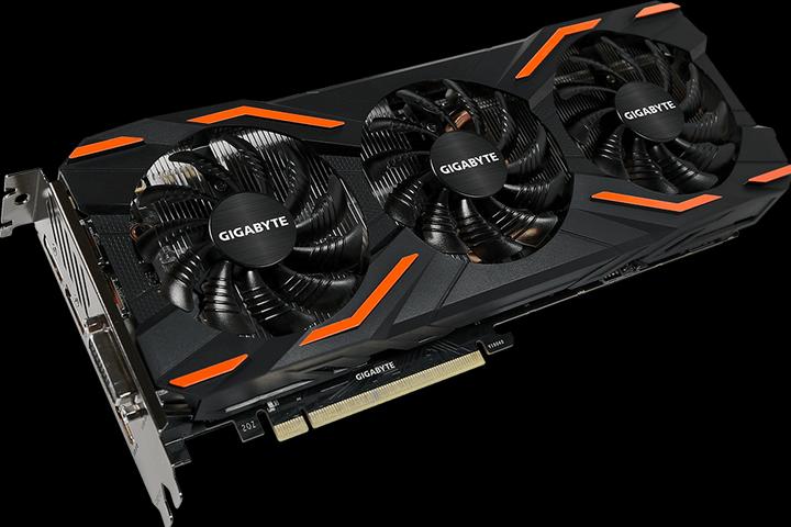 Actual product image Gigabyte GeForce GTX 1080 Windforce OC (8 GB)
