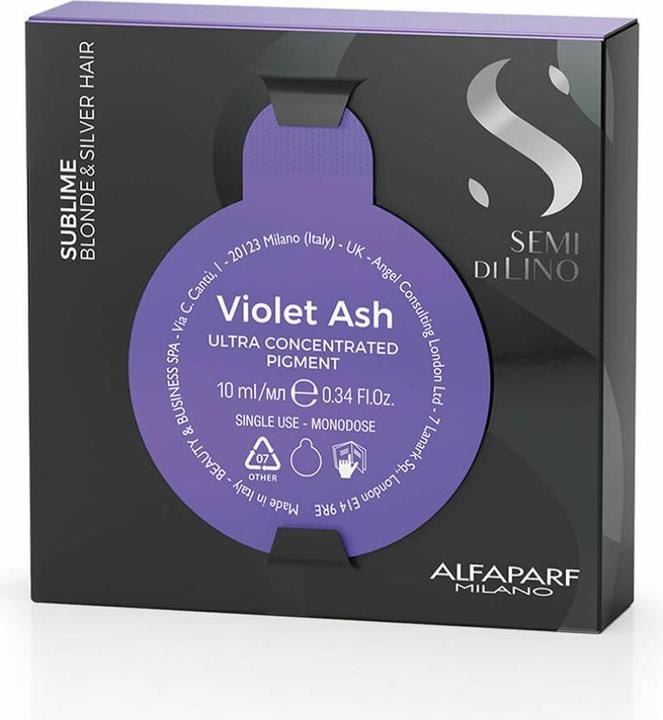 Alfaparf SEMI DI LINO sublime blonde & silcer 10 ml (10 ml)