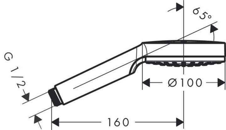 Immagine prodotto hansgrohe Crometta (1 Tipi di raggi, 14 l/min)