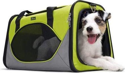 Produktbild Hunter Tragetasche Kansas 48 x 29 x 31 cm (Hund, Katze, Sicherheitsverschluss, Waschbar, Atmungsaktiv, Faltbar)