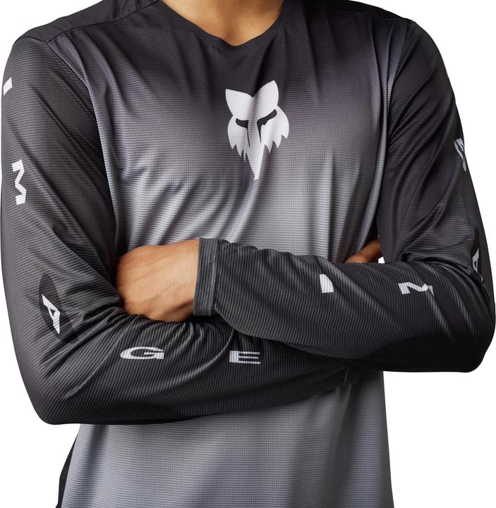 Produktbild Fox Jersey 23 Flexair Ls Novah Stl Gry L (L)