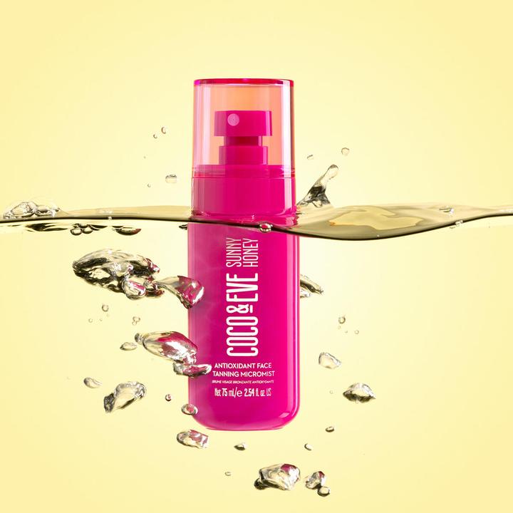 Image du produit Coco & Eve Sunny Honey Antioxidant Face Tanning Micromist (Spray autobronzant, 75 ml)