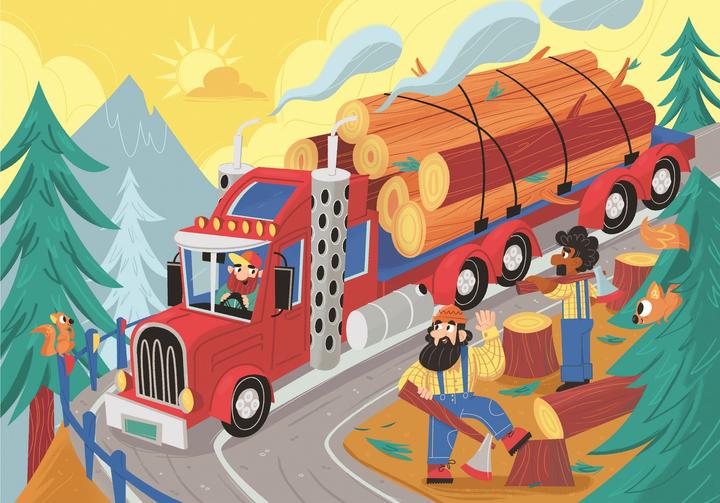 Produktbild Clementoni RahmenPuzzle Transportmittel g (15 Teile)