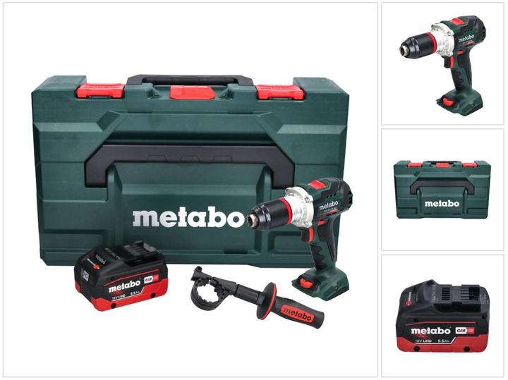 Image du produit Metabo BS 18 LTX BL I Perceuse-visseuse sans fil 18 V 130 Nm + 1x batterie 5,5 Ah + metaBOX - sans chargeur (Fonctionnement sur batterie)