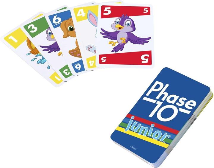 Produktbild Mattel Games Phase 10 Junior (Multilingual)
