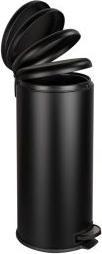 Produktbild Wenko Treteimer Leman Easy Close 30 Liter schwarz matt (30 l)