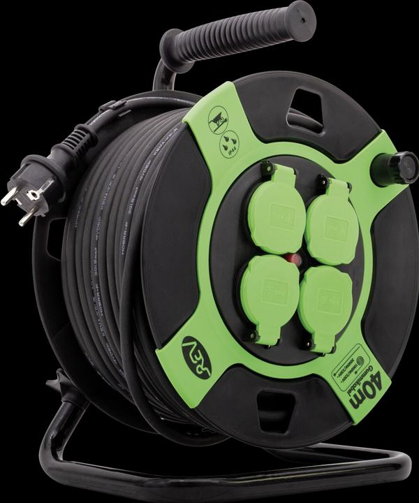 Actual product image REV Cable drum plastic 40m IP 44 4-fold (40 m)