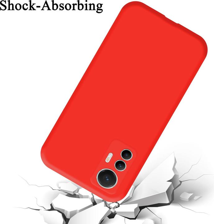 Produktbild Cadorabo TPU Liquid Silicone Case Hülle für Xiaomi 12 LITE (Xiaomi 12 Lite)