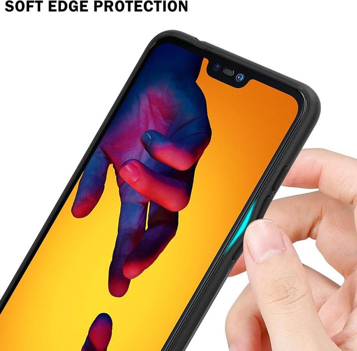 Image du produit Cadorabo Couverture en verre TPU 2 couleurs (Huawei Nova 3E)