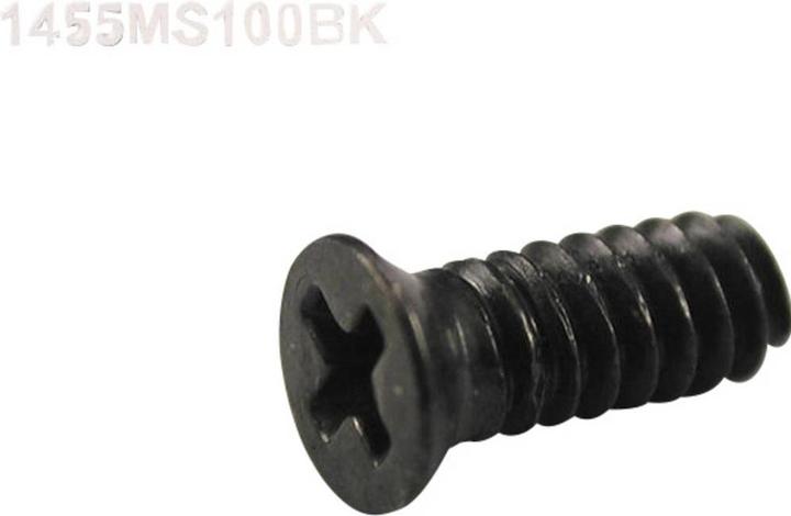 Hammond 1455MS100BK Vis de rechange Acier Noir 100 pcs.