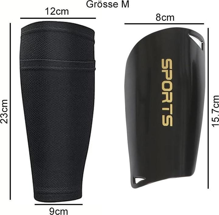 Immagine prodotto Cbx Set calcio Calzettoni e parastinchi taglia M Bianco (M)
