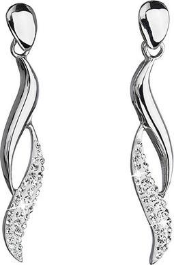 Evolution Group Luxurious earrings with crystals 31162.1 crystal (L)
