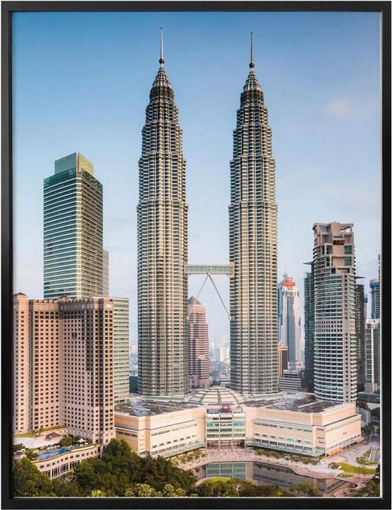 Produktbild Trenddeko Petronas Towers in Kuala Lumpur (60 x 80 cm)