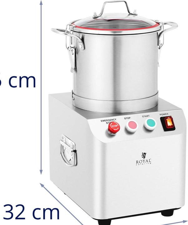 Immagine prodotto Royal Catering Tritatutto - 1400 giri/min - 6 l (550 W)