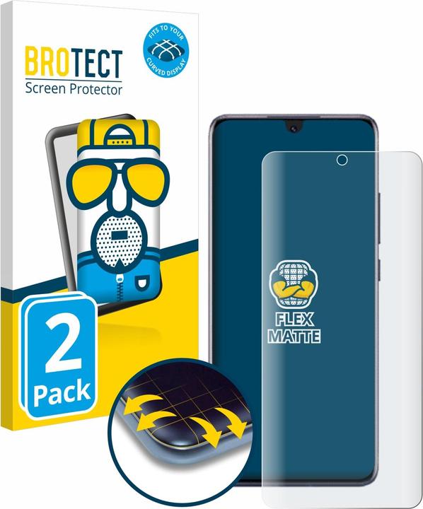 Produktbild BROTECT Full-Cover Displayschutz Matt (2 Stück, Honor Magic6 Lite)