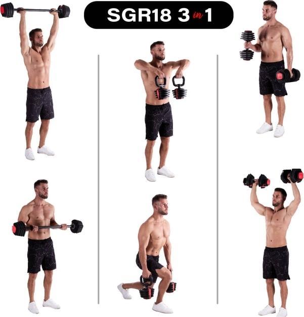 Produktbild HMS SGR18 3in1 Pro Set (1 x 4 kg)