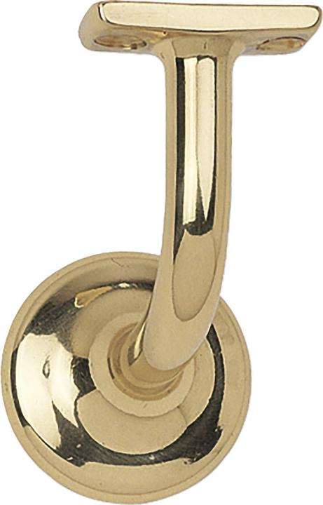 Produktbild Marchesi Handlaufträger mit Winkel Wandabstand 60 mm, Messing poliert (1 Stk.)