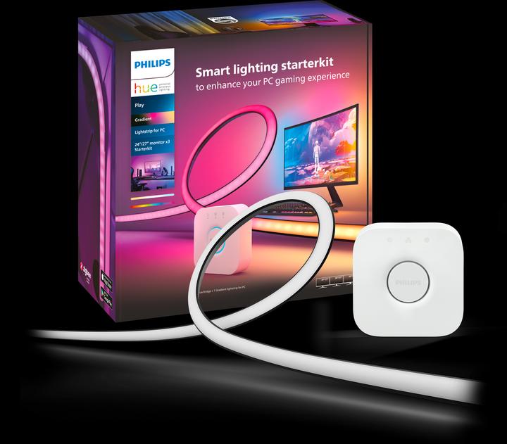 Immagine prodotto Philips Hue Play Gradient incl. Ponte (Multicolore, 187.50 cm, Interno)