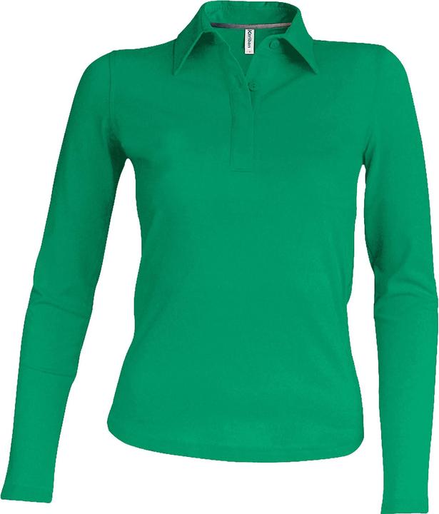 Kariban Damen Poloshirt mit langen Ärmeln