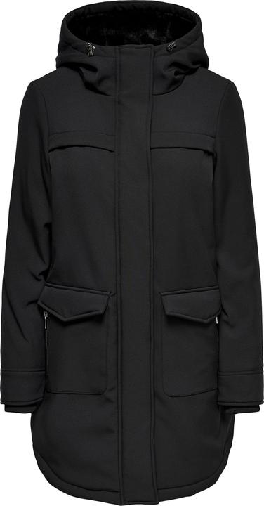 Only Einfarbiger Parka Jacke
