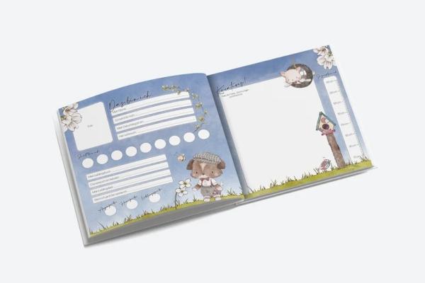 Actual product image Matz & Leni My Friends Book Album "Dog & Cat (21 x 21 cm)