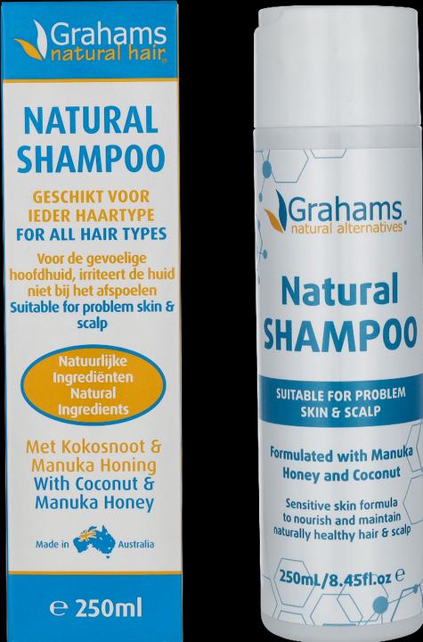 Actual product image Grahams Natural Shampoo (250 ml, Liquid shampoo)