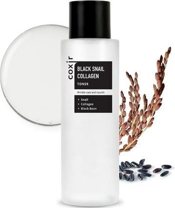 Coxir Black Snail Collagen Toner 150ml 5.07 Fl.Oz. (Gel, 150 ml)
