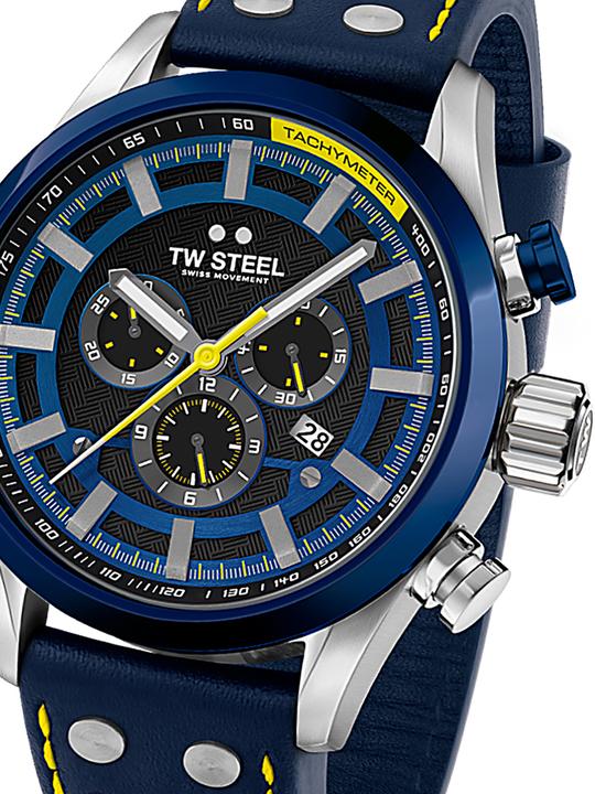 Image du produit TW-Steel SVS208 Fast Lane Chronograph Limited Edition 48mm 10ATM (Chronographe, 48 mm)