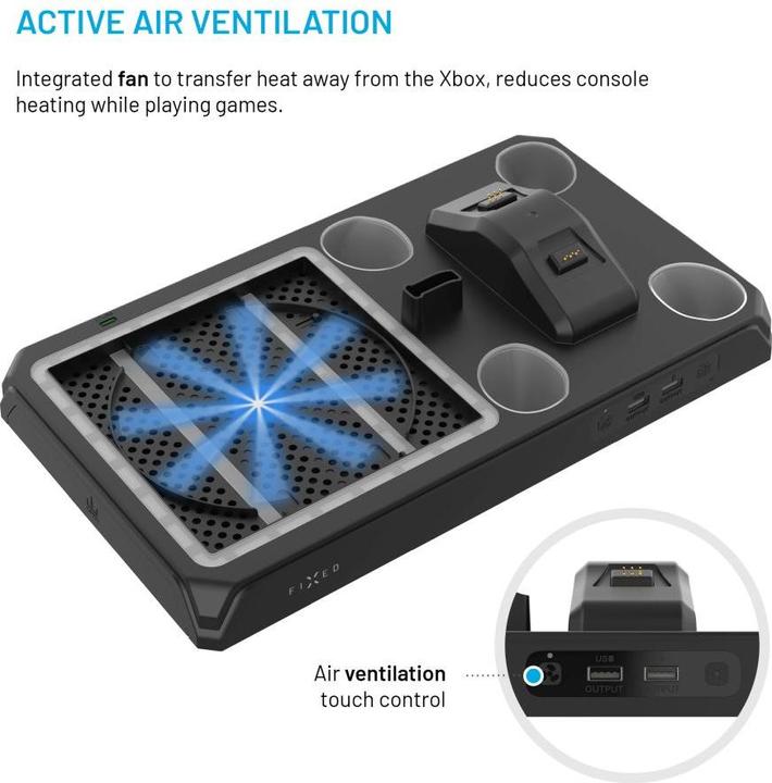 Produktbild Fixed Multifunktionsstation für Xbox Series X und S, schwarz (Xbox Series X)