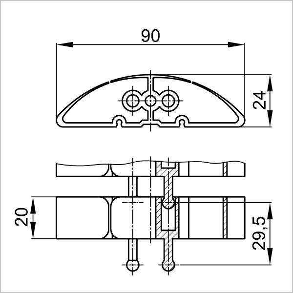 Actual product image Max Hauri Q-Lab Pro cable snake (Cable conduit, 1000 cm)