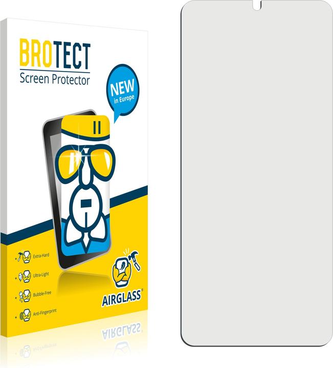 Actual product image BROTECT AirGlass Glass (1 Piece, Motorola Moto E22i)
