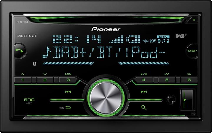 Pioneer Fh-X840dab (Android car, Apple Carplay)