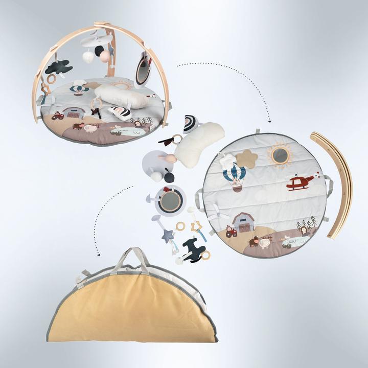 Actual product image BabyGo Bianca Sky play mat
