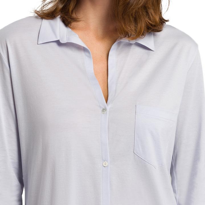 Produktbild Hanro Cotton Deluxe Nachthemd - 90 cm lang - Langarm (XL)