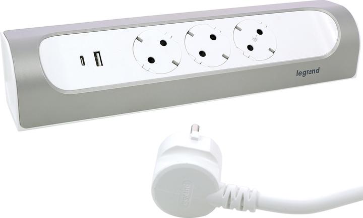 Actual product image Legrand 694502 (3 x, CEE 7/5, 1 m)