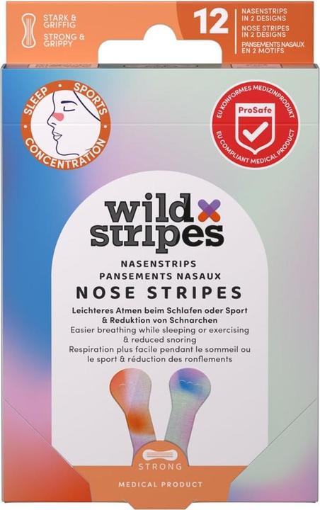 Actual product image Wild Stripes Nasen Strips 12