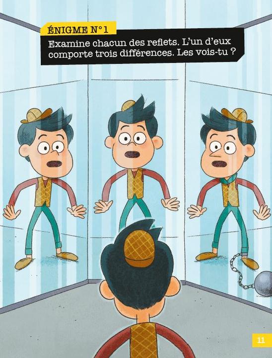 Actual product image Larousse jeunesse P'tit Sherlock. Un fantôme à la fête foraine? (French, Prévot Pascal, Grootfontein Art, 2021)
