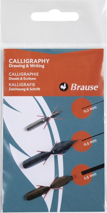 Produktbild Brause Federn (Silber, Braun, 1300 x)
