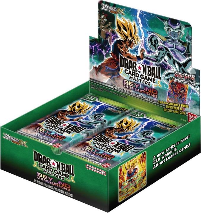 Produktbild Dragon Ball Masters Zenkai Series Ex Set 07 B24 Beyond Generations Booster Display (24 Packs) - Sup (Englisch, Booster Display)