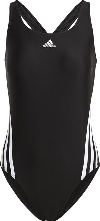adidas 3S SWIMSUIT,BLACK/WHITE BLACK/WHITE Size: 46 (46)