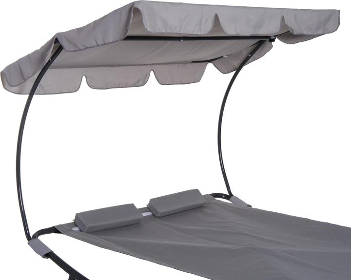 Produktbild Outsunny Doppelliege mit Dach (200 cm)