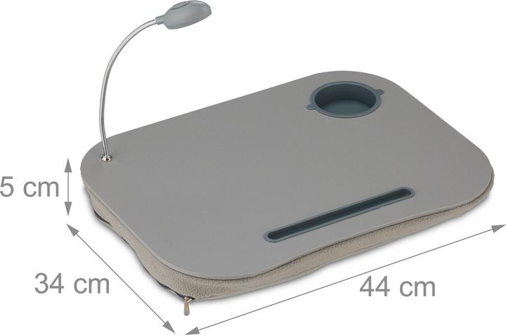 Actual product image Relaxdays Laptop cushion